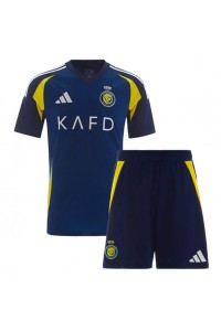 Al-Nassr Babytruitje Uit tenue Kind 2024-25 Korte Mouw (+ Korte broeken)